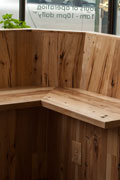 Antique American Hickory Flooring - Bar