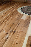 Antique American Hickory Flooring - Kitchen