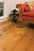 Character Cherry Flooring - Living Room