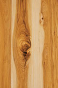 Character Hickory Flooring - Detail