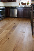 Character White Oak Flooring - Kitchen