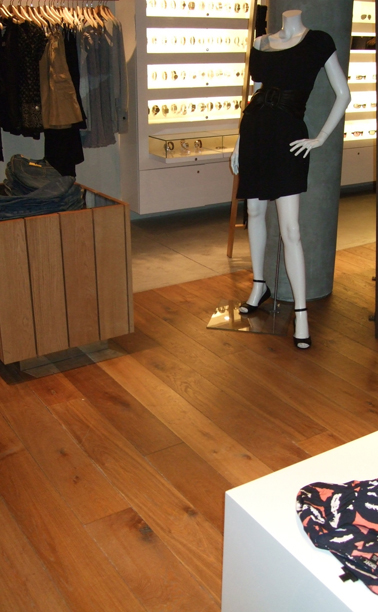 Normandy European Oak Flooring - DKNY Store 2