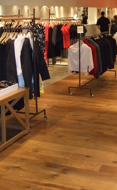 Normandy European Oak Flooring - DKNY Store 3
