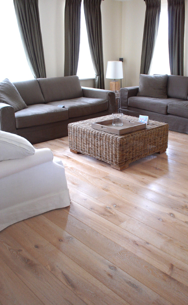 Rhone European Oak Flooring - Living Room