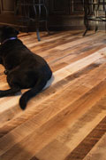 Homestead Distressed Flooring - Kitchen