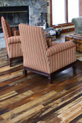 Homestead Distressed Flooring - Living Room