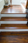 Madison Legacy Heart Pine Flooring - Living Room