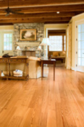 Crown Grade Antique Heart Pine Floor - Sitting Room