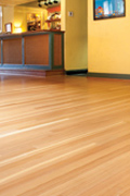 Vertical Rift Heart Pine Floor - Restaurant