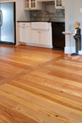 Select Antique Pine Flooring - Kitchen