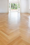 Rift & Quartered White Oak Flooring - Living Room