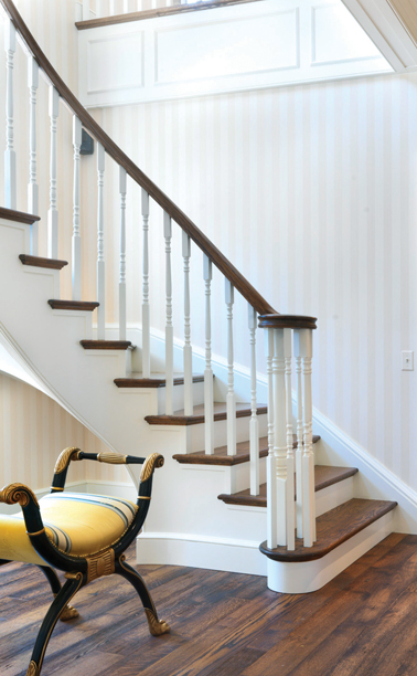 Distressed Oak Stairs