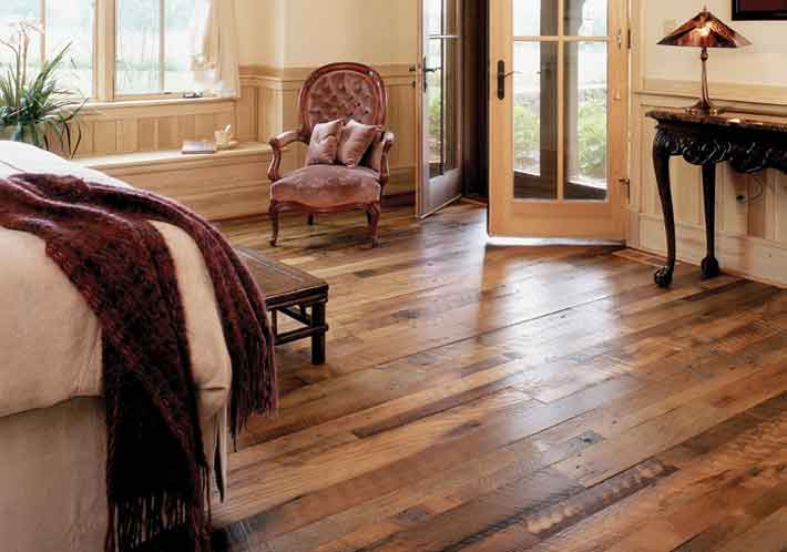 Mountain Lumber Company Reclaimed Wide Plank Flooring Custom