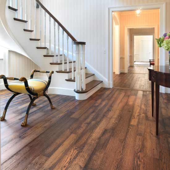 Mountain Lumber Company Reclaimed Wide Plank Flooring, Beams, and