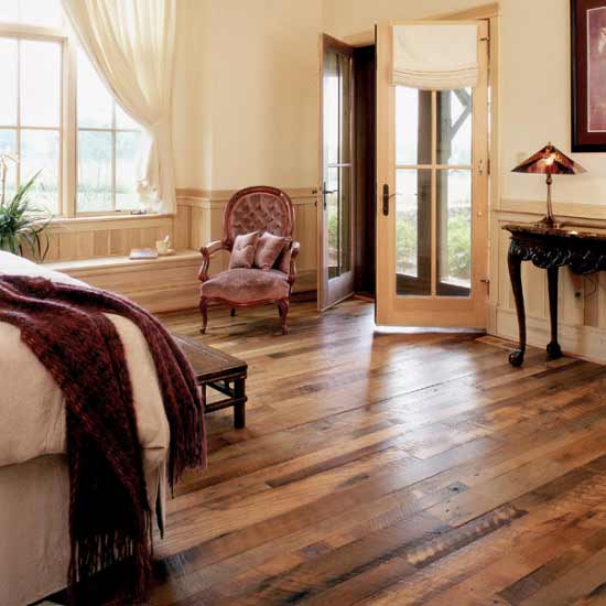 Mountain Lumber Company Reclaimed Wide Plank Flooring, Beams, and